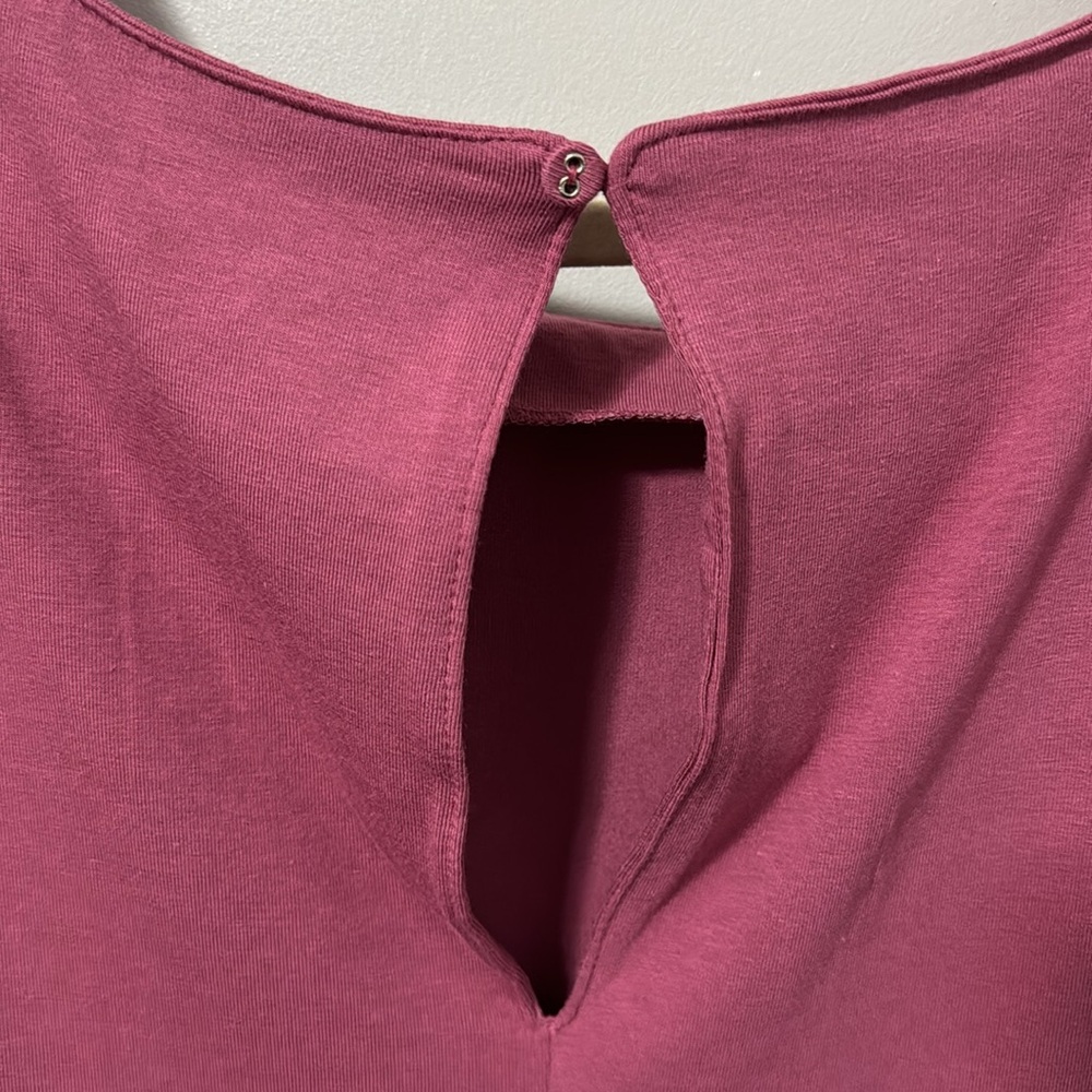 NWT! Westbound Crew Neck‎ 3/4 Sleeve Tie Front Jumpsuit - Picture 6 of 8